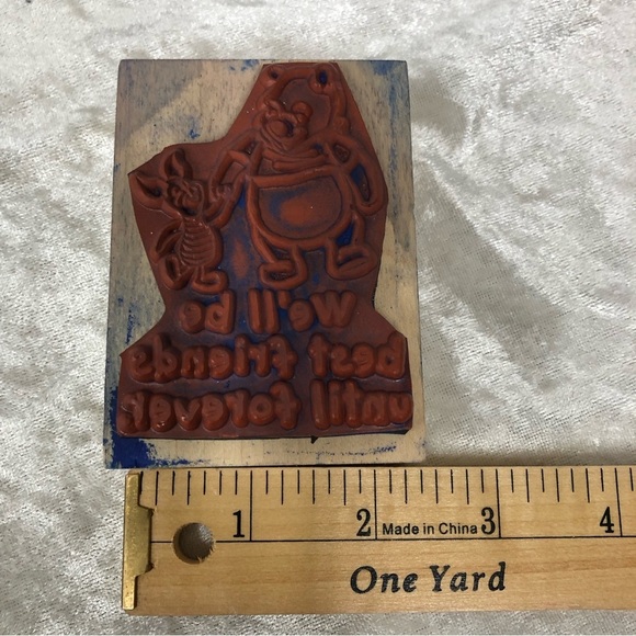 Disney Winnie the Pooh & Piglet Stamp We’ll be best friends until forever - Picture 2 of 4